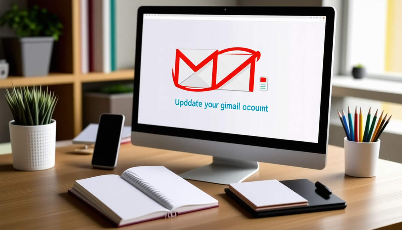 protégez votre compte gmail ! découvrez l'importance de mettre à jour vos informations de messagerie dès maintenant pour garantir la sécurité de vos données et éviter les problèmes d'accès à votre compte.
