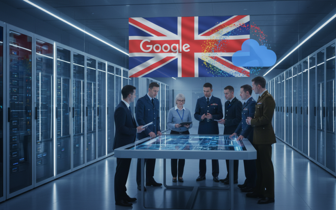 google cloud secures a historic sovereign cloud contract with the uk ministry of defence, marking a major milestone in government cloud adoption and security.