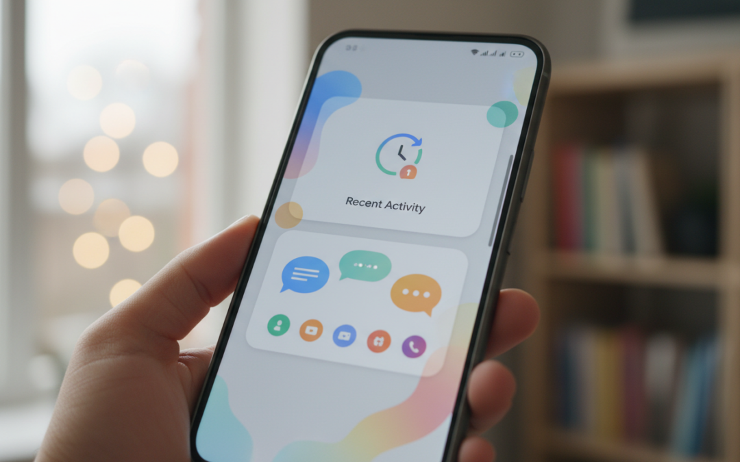 google contacts launches a 'recent activity' card displaying messages and calls, similar to the feature available for pixel users.