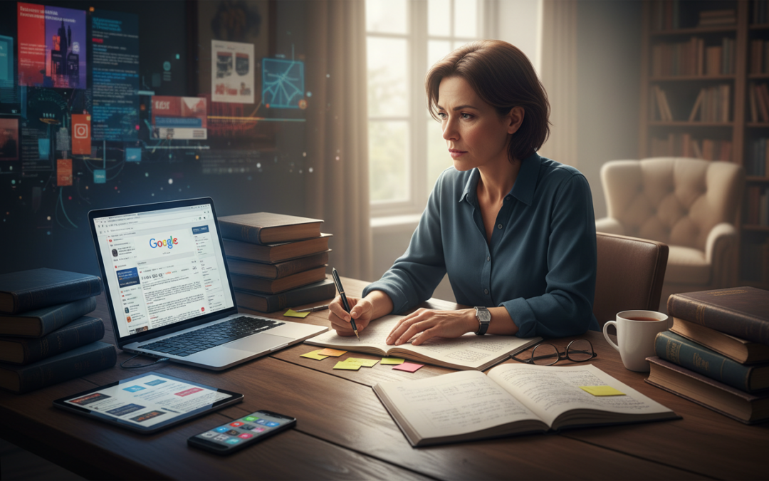 explore the shift from simple web searches on google to in-depth research methods, highlighting when it's time to move beyond basic search engines for comprehensive information.