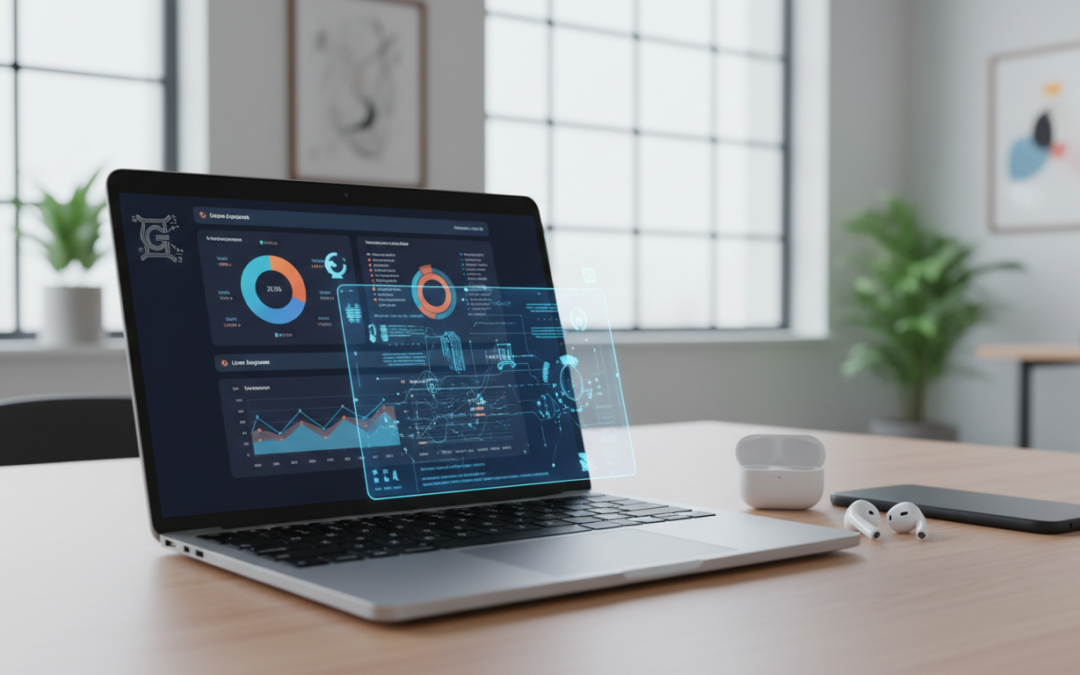 we used gemini to create a web application featuring statistics from the i/o conference.