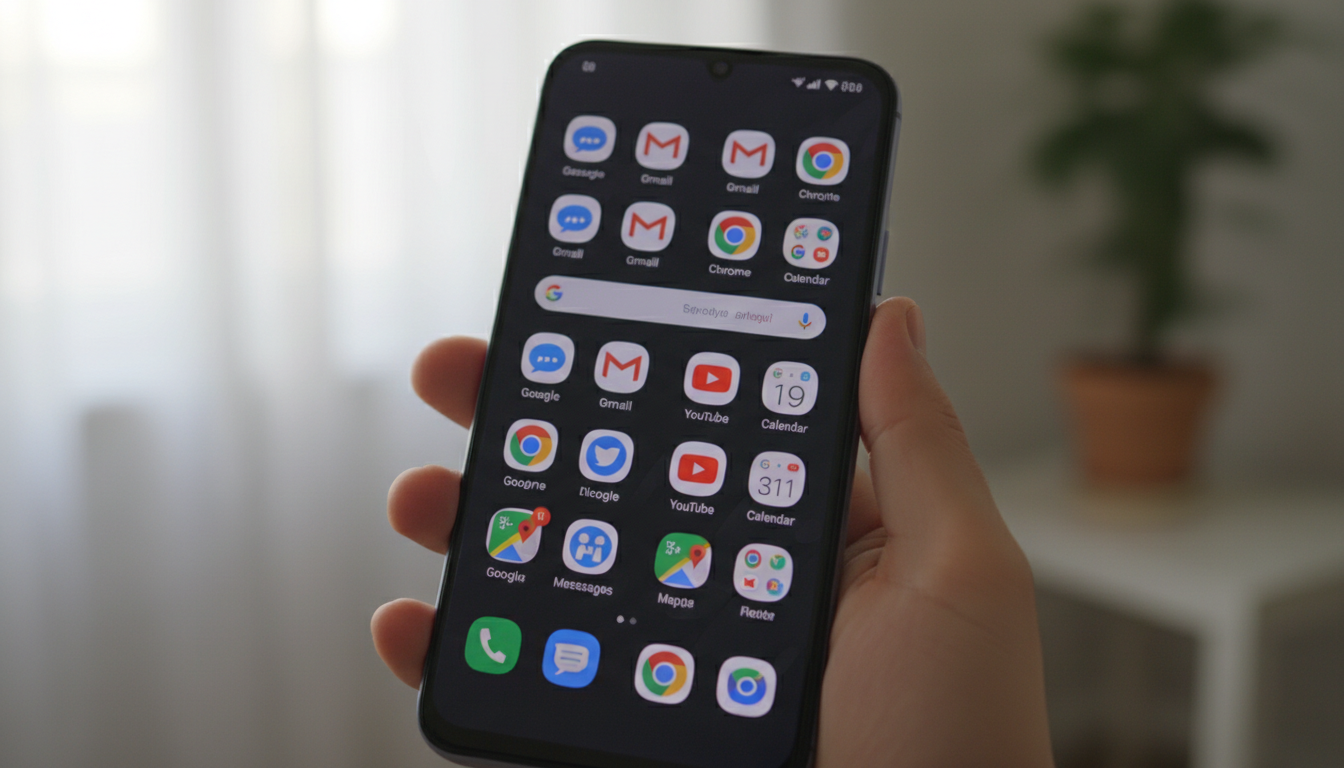 un bug de la version beta de google messages crée