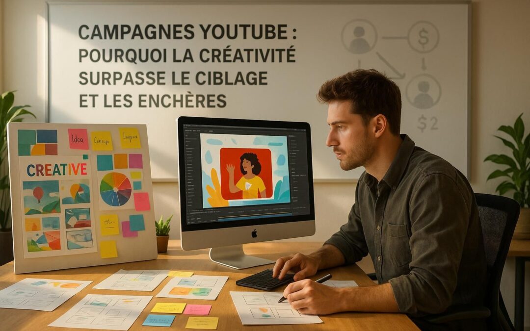 découvrez pourquoi, dans les campagnes youtube, la créativité prime sur le ciblage et les enchères pour maximiser l'impact et l'engagement de votre audience.
